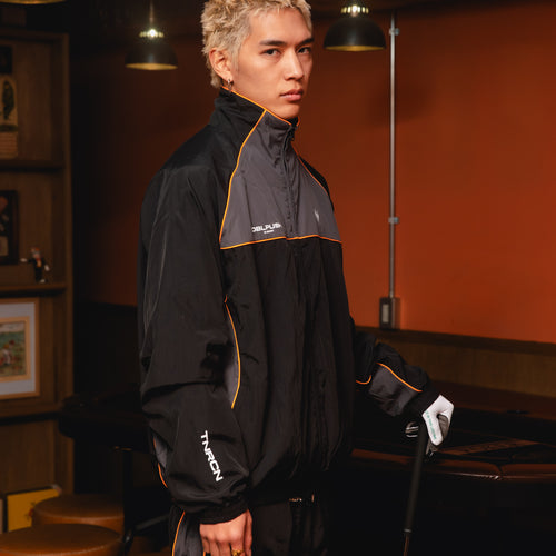 NYLON SET UP JACKET BLACK