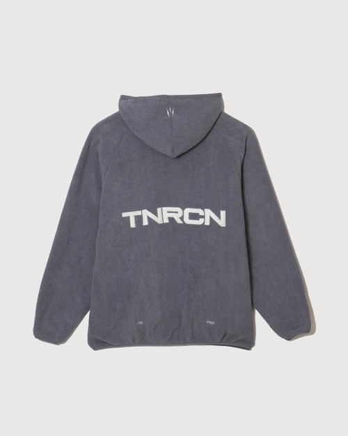 FLEECE PULLOVER HOODIE GRAY