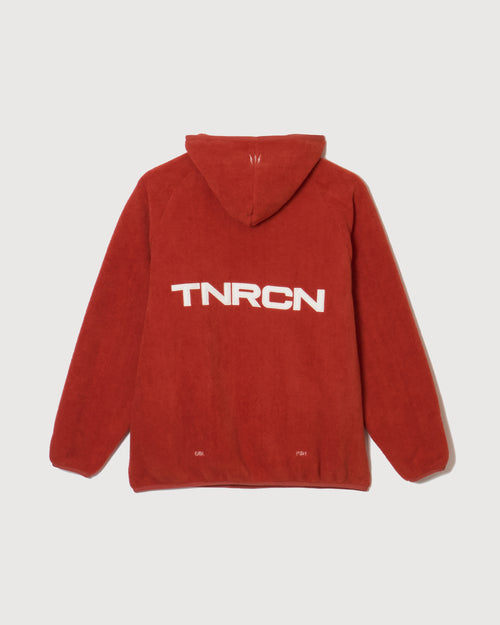 FLEECE PULLOVER HOODIE ORANGE