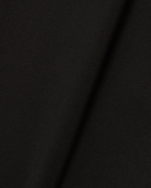 MOCK NECK L/S TEE BLACK