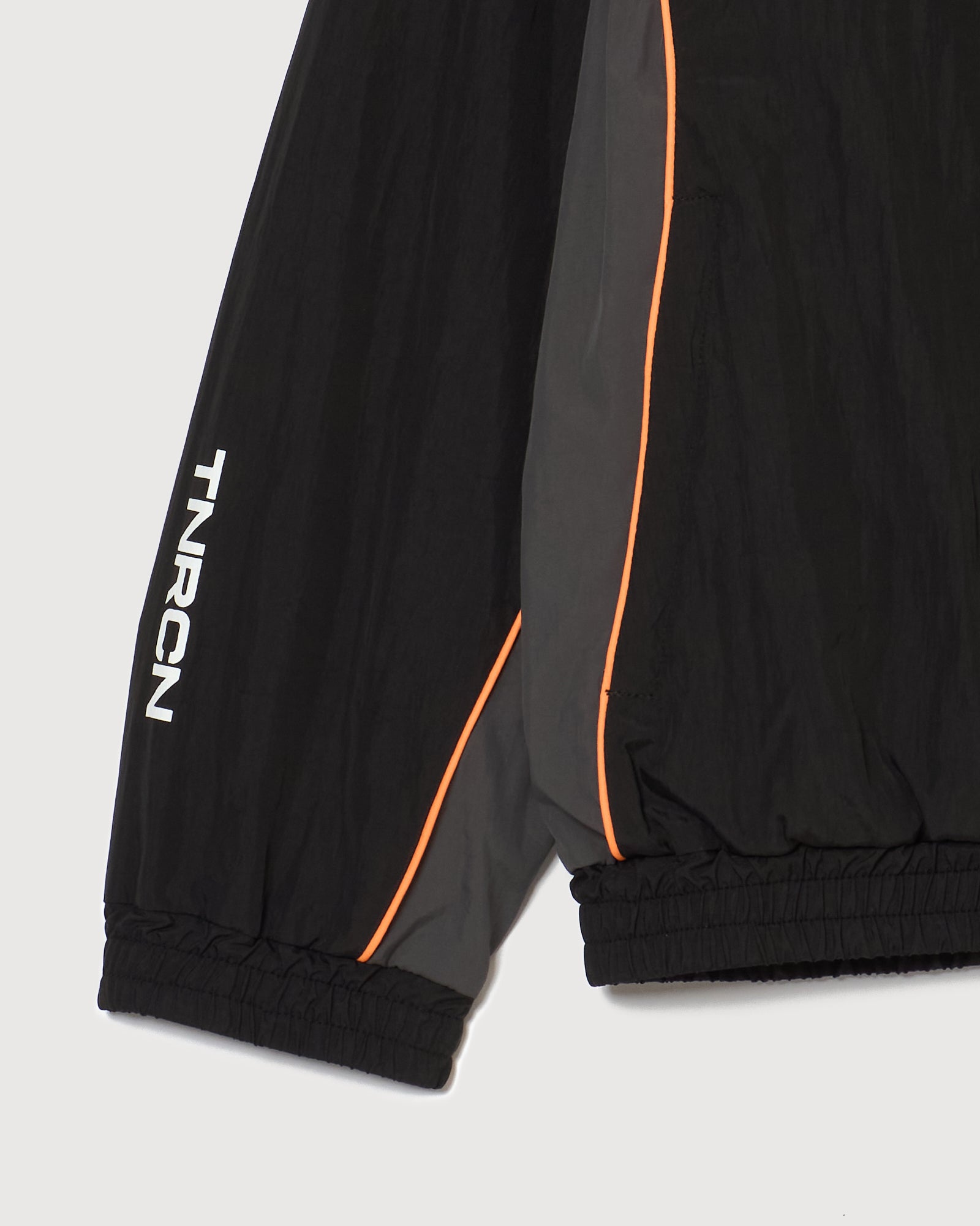 NYLON SET UP JACKET BLACK – RUFFLOG