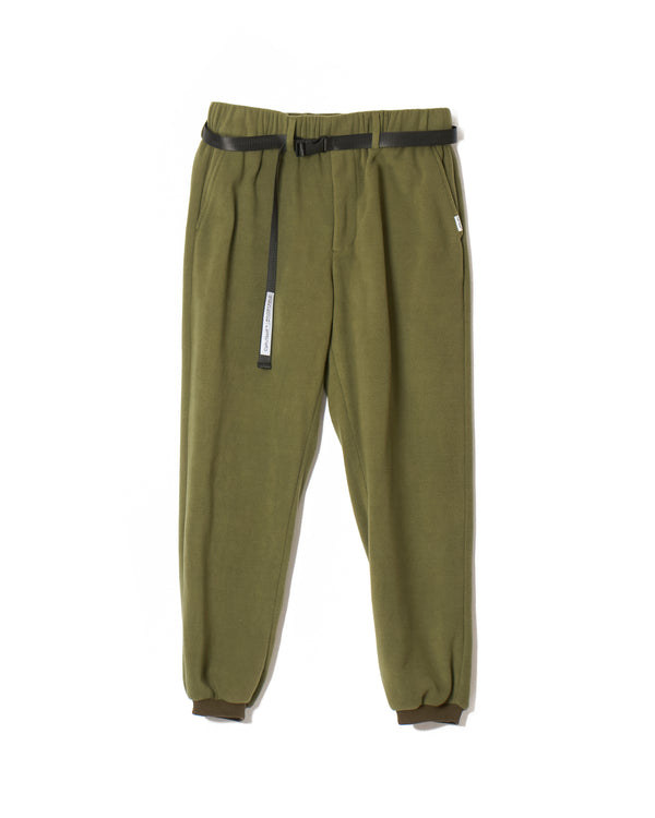 #MICRO FLEECE ADJUSTABLE JOGGER PANTS KHAKI