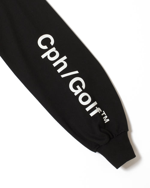#ACTIVE MOCK NECKN SWEAT BLACK