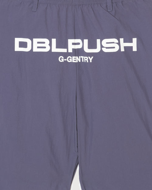 NYLON SET UP PANTS GRAY