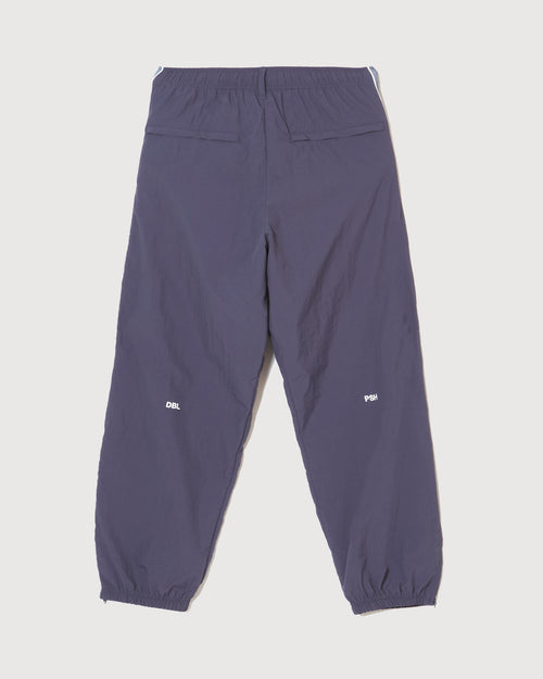NYLON SET UP PANTS GRAY