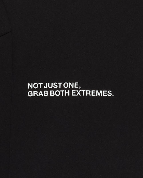 TC LOGO L/S MOCK NECK SHIRTS BLACK
