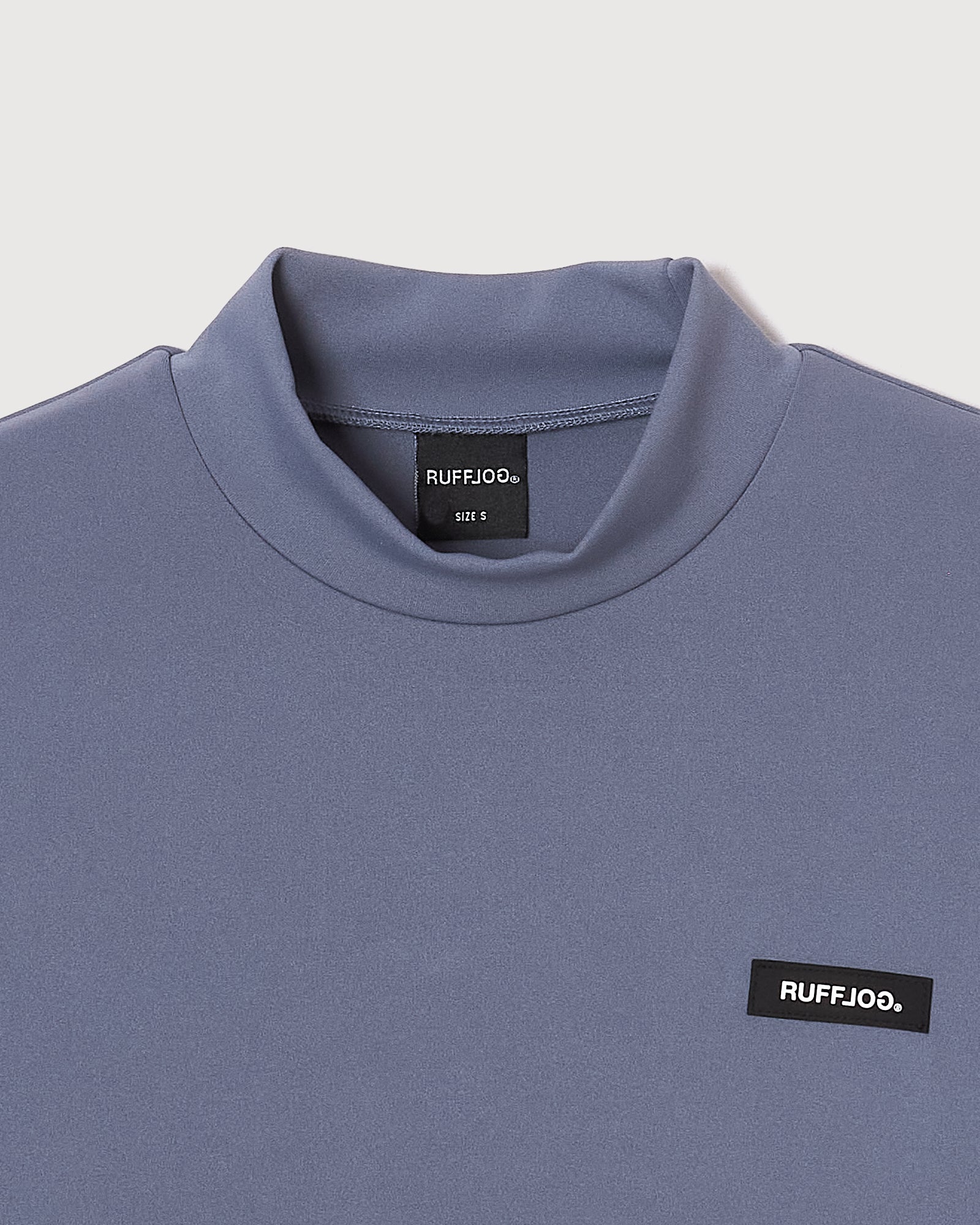 TC LOGO L/S MOCK NECK SHIRTS – RUFFLOG