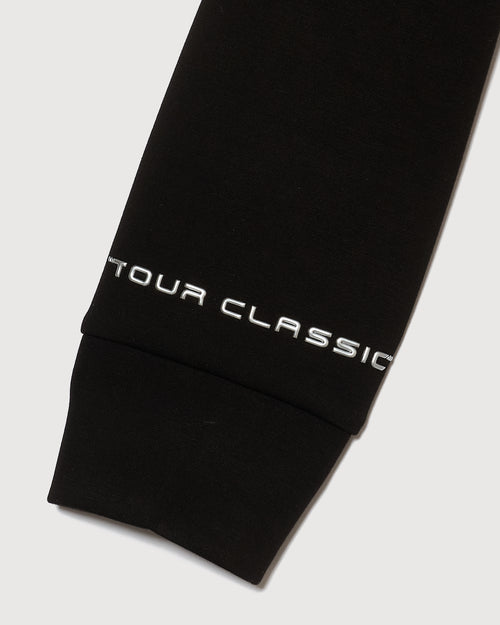 TC RAGLAN SLEEVES MOCK NECK SHIRTS BLACK