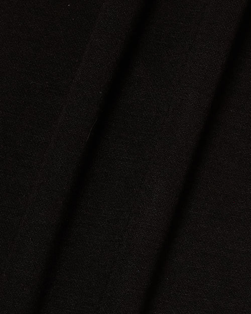 TC RAGLAN SLEEVES MOCK NECK SHIRTS BLACK