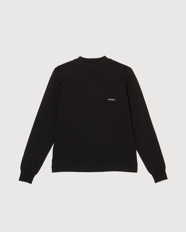 L/S MULTIWAY LIGHT MESH SHIRTS BLACK