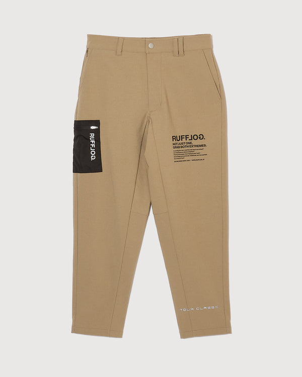 TC SIDE POCKET STRETCH SLIMSLACKS BEIGE