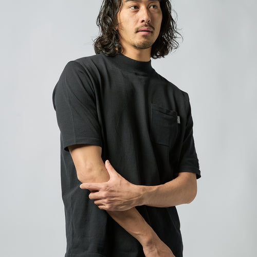 H/S MULTIWAY LIGHT MESH SHIRTS BLACK