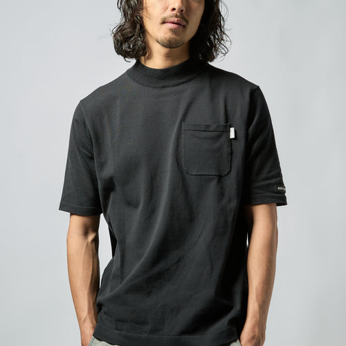 H/S MULTIWAY LIGHT MESH SHIRTS BLACK