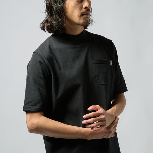 H/S MULTIWAY LIGHT MESH SHIRTS BLACK