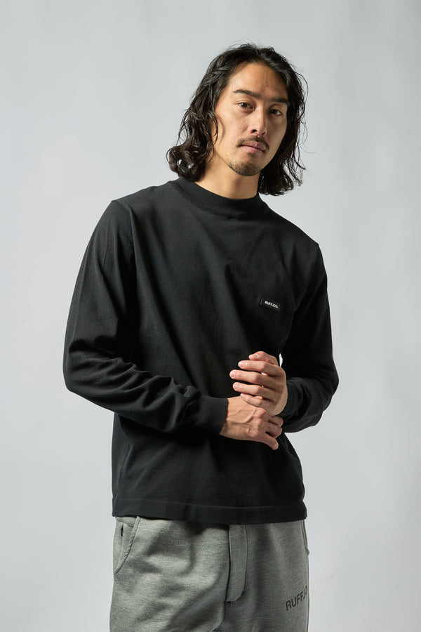 L/S MULTIWAY LIGHT MESH SHIRTS BLACK