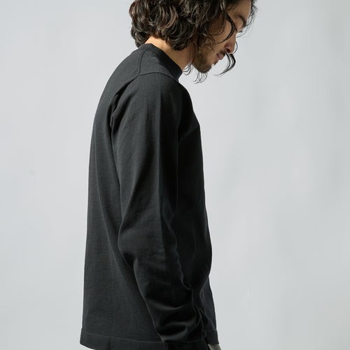 L/S MULTIWAY LIGHT MESH SHIRTS BLACK