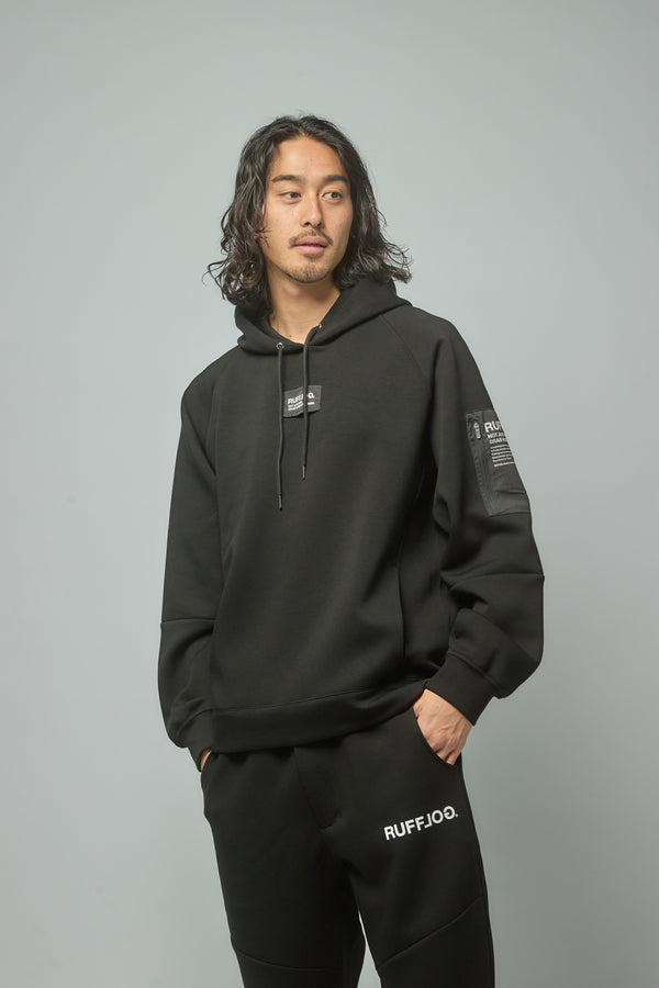 【予約販売】MULTIWAY WARM-UP HOODIE JACKET BLACK