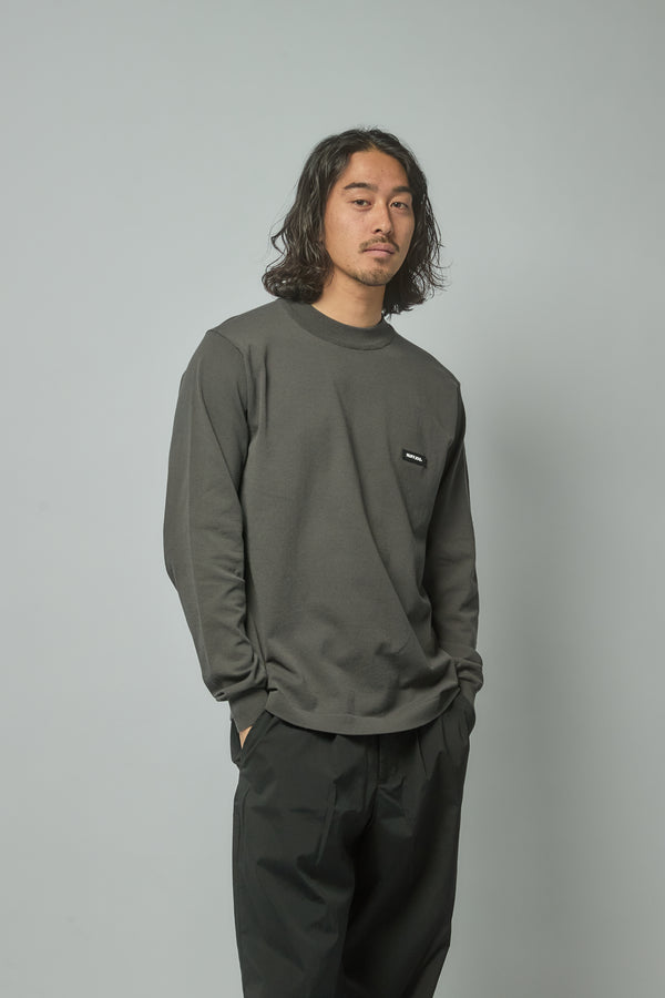 L/S MULTIWAY LIGHT MESH SHIRTS GRAY