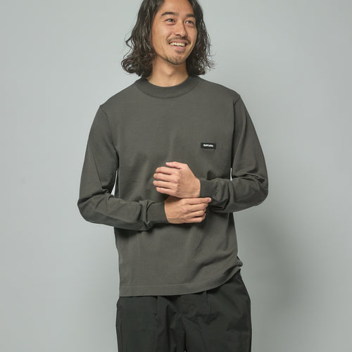 L/S MULTIWAY LIGHT MESH SHIRTS GRAY