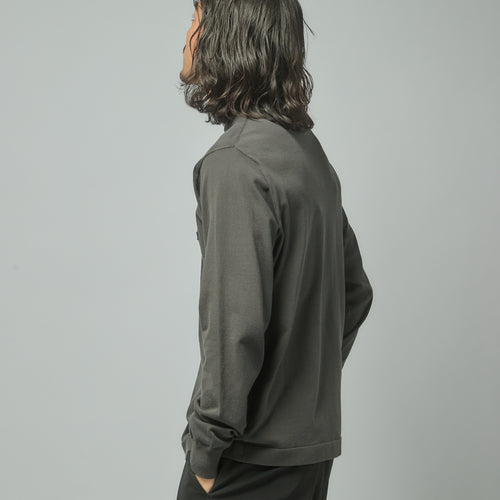 L/S MULTIWAY LIGHT MESH SHIRTS GRAY