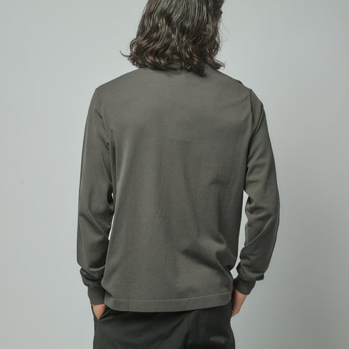 L/S MULTIWAY LIGHT MESH SHIRTS GRAY