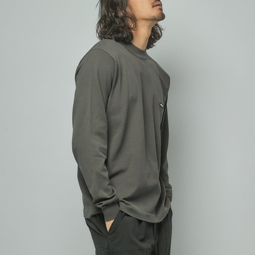 L/S MULTIWAY LIGHT MESH SHIRTS GRAY