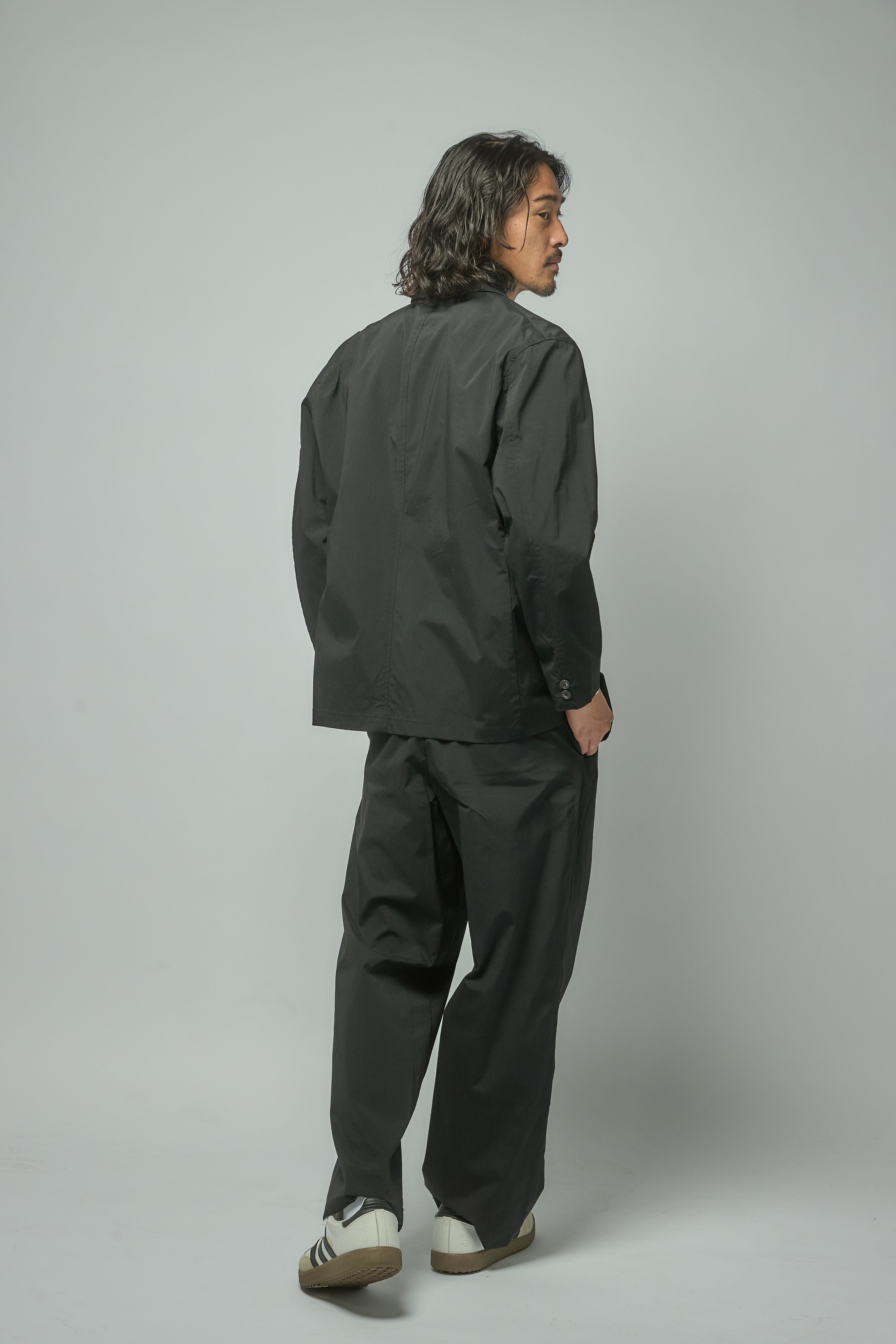 ラフロッグDOUBLE BREATHED JACKET/PANTS BLACK SETUP DOUBLE BREATHED JACKET/PANTS BLACK – RUFFLOG