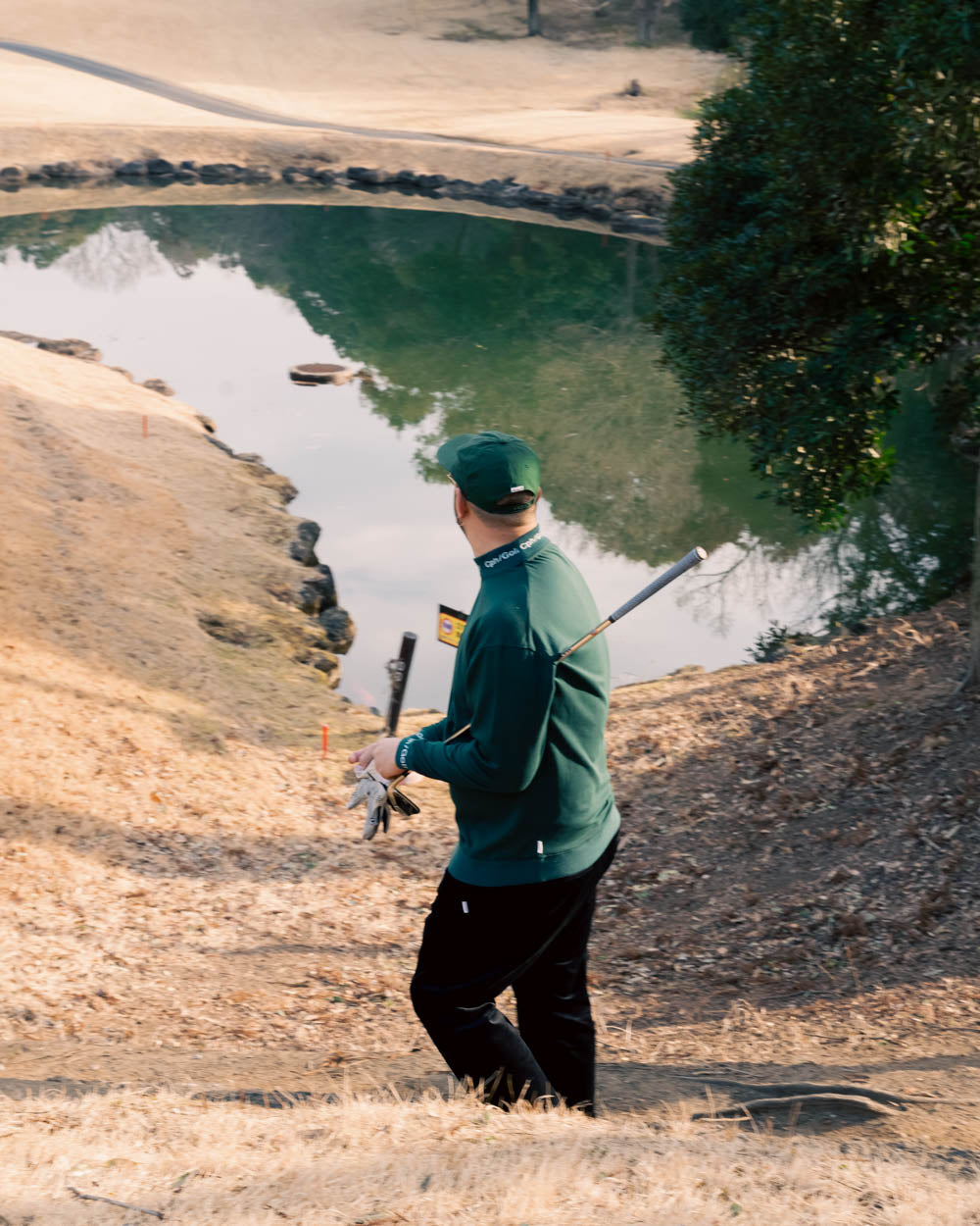 JACQUARD MOCK NECK LS TEE – RUFFLOG