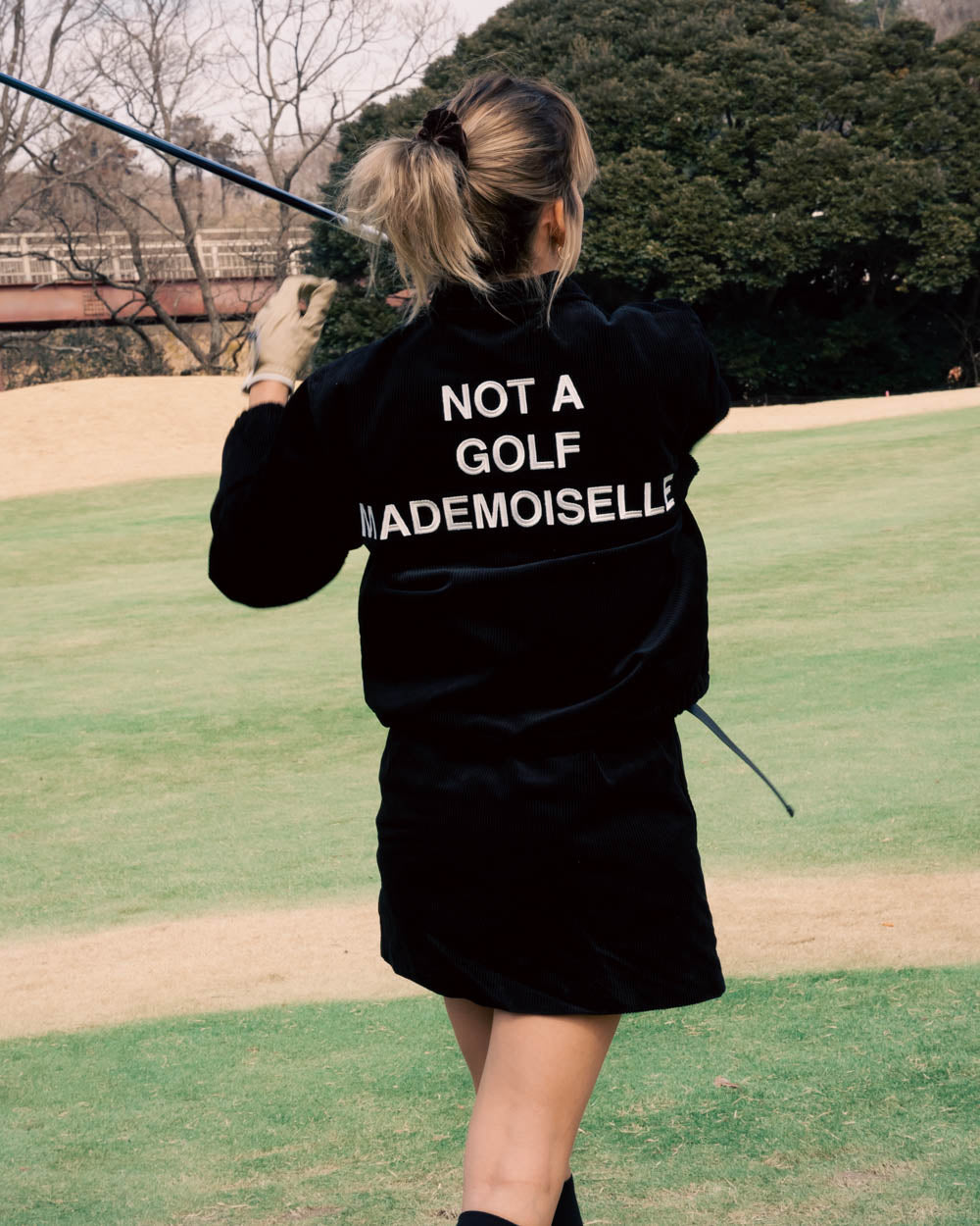 WOMEN] #MADEMOISELLE CORDUROY COACH JACKET – RUFFLOG