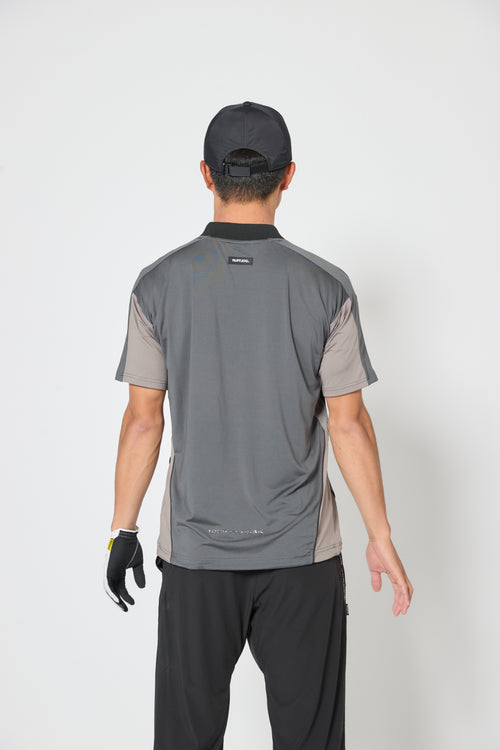 WM TOUR CLASSIC HENLEY NECK HALF ZIP  S/S SHIRTS