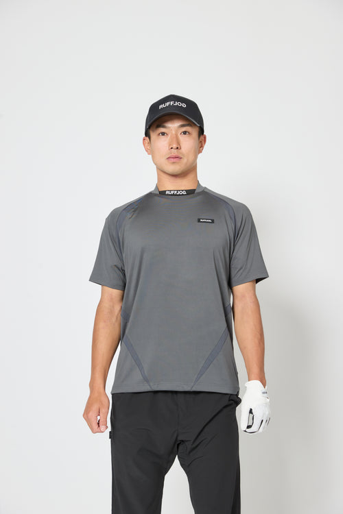 TOUR CLASSIC RAGLAN MESH MOCK S/S SHIRTS