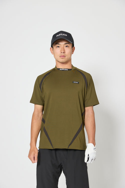 TOUR CLASSIC RAGLAN MESH MOCK S/S SHIRTS