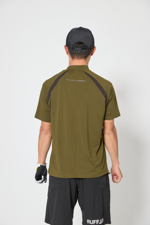 TOUR CLASSIC RAGLAN MESH MOCK S/S SHIRTS