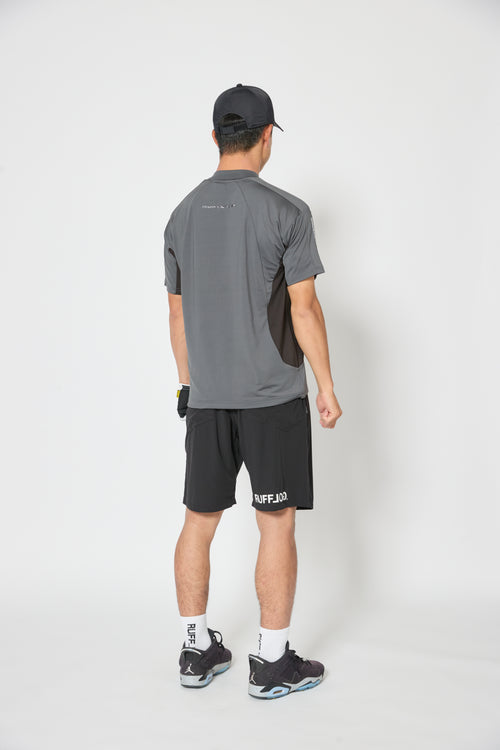 TOUR CLASSIC SIDE MESH MOCK S/S SHIRTS