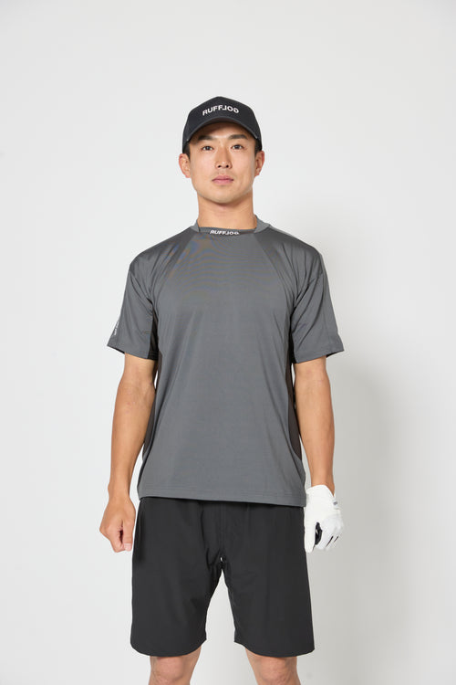 TOUR CLASSIC SIDE MESH MOCK S/S SHIRTS