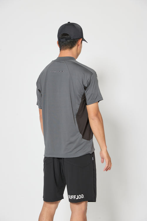 TOUR CLASSIC SIDE MESH MOCK S/S SHIRTS