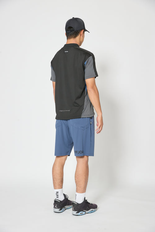 TOUR CLASSIC HENLEY NECK HALF ZIP  S/S SHIRTS