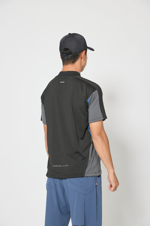 TOUR CLASSIC HENLEY NECK HALF ZIP  S/S SHIRTS