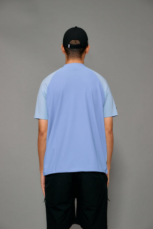 COOL FLEX MESH RAGLAN MOCK NECK SHIRTS