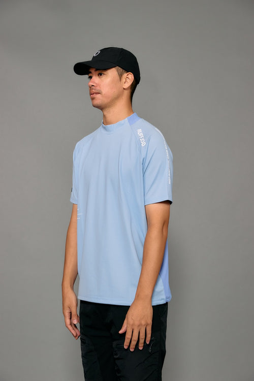 COOL FLEX MESH RAGLAN MOCK NECK SHIRTS