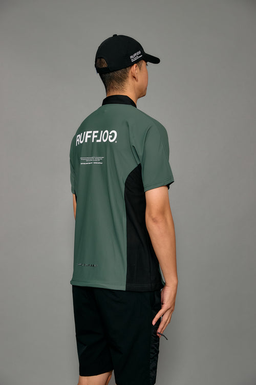 AERO ZIP HENLEY NECK SHIRTS