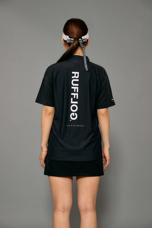WM BACK MESH & TECH POCKET MOCK NECK SHIRTS