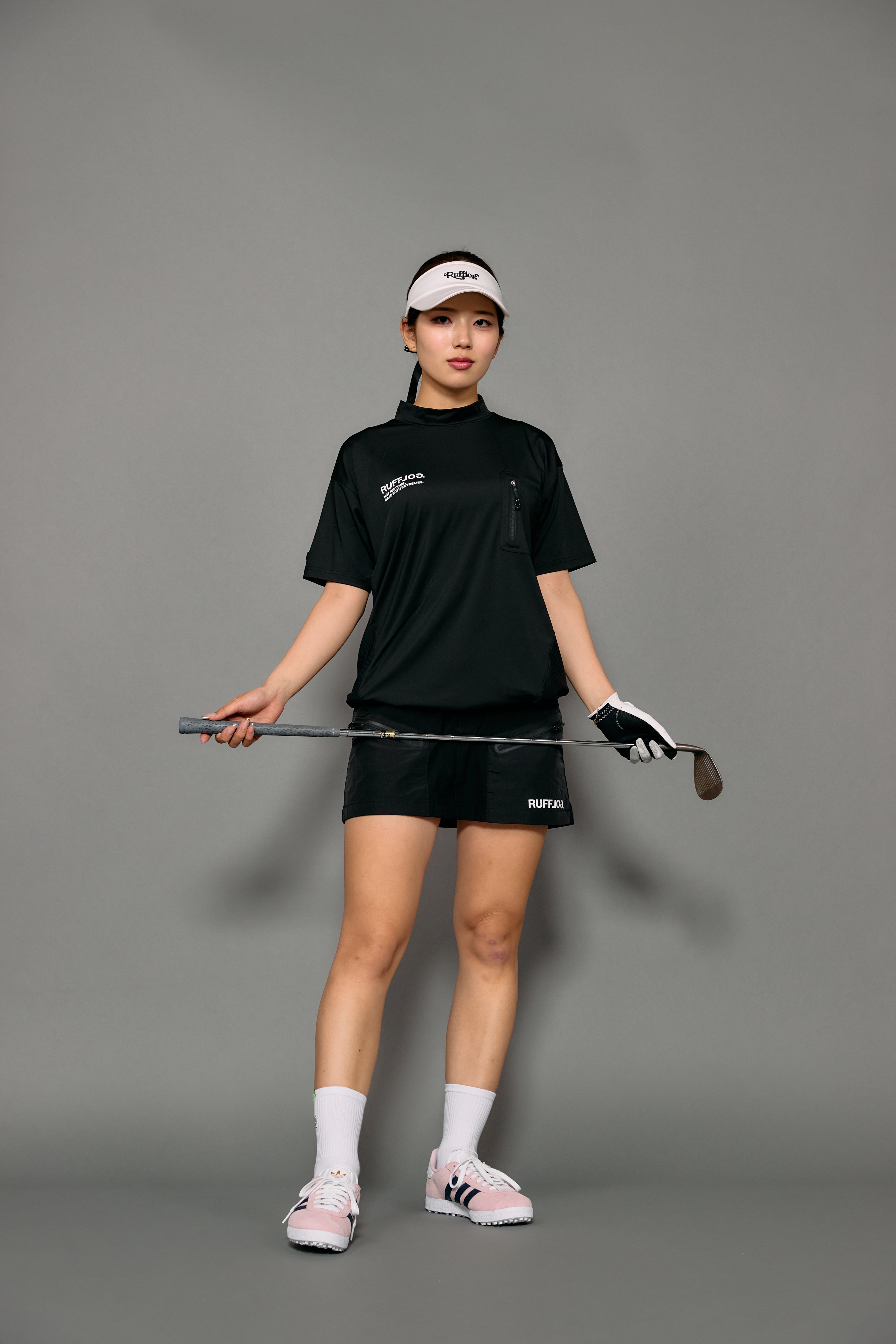 2XL ✨ RUFFLOG MESH SPONSORED MOCK TEE WM BACK MESH & TECH POCKET MOCK NECK SHIRTS – RUFFLOG