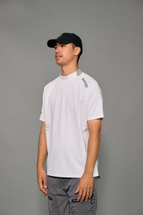 COOL FLEX MESH RAGLAN MOCK NECK SHIRTS