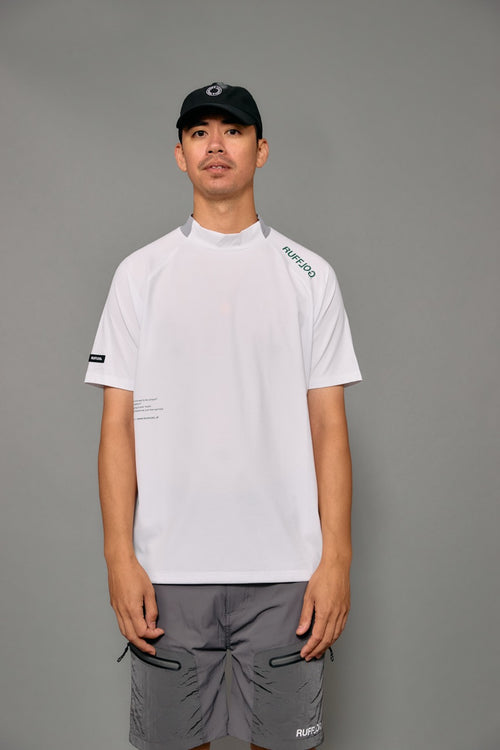 COOL FLEX MESH RAGLAN MOCK NECK SHIRTS