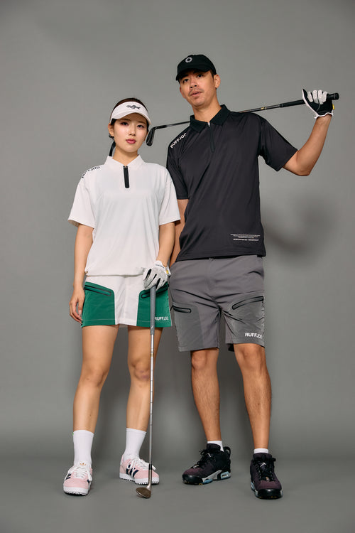 AERO ZIP POLO SHIRTS