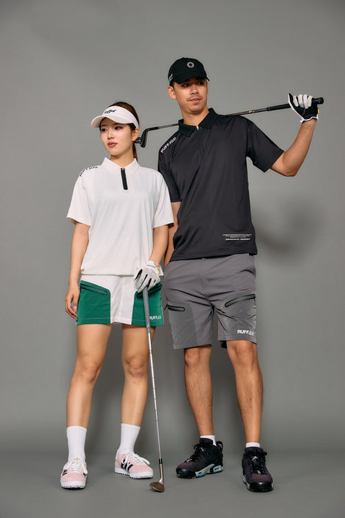 WM AERO ZIP POLO SHIRTS