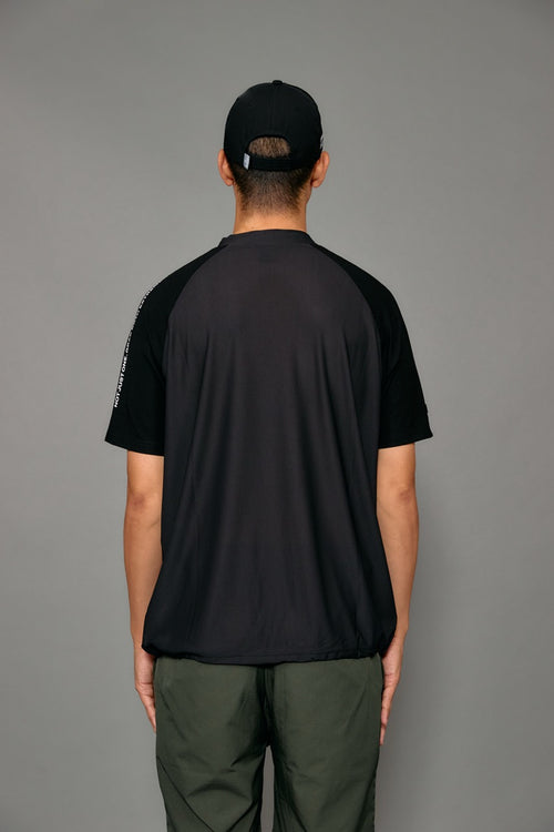 COOL FLEX MESH RAGLAN MOCK NECK SHIRTS