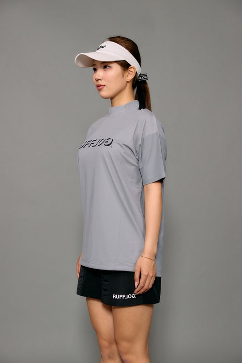 WM COOL FLEX MESH MOCK NECK SHIRTS