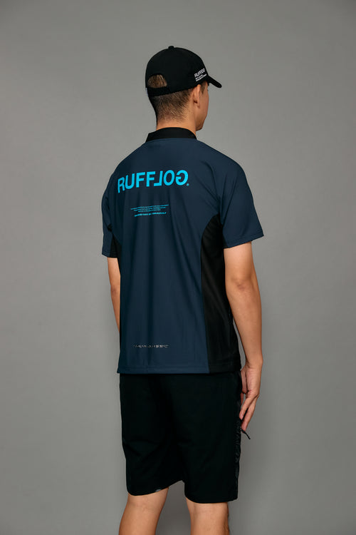 AERO ZIP HENLEY NECK SHIRTS